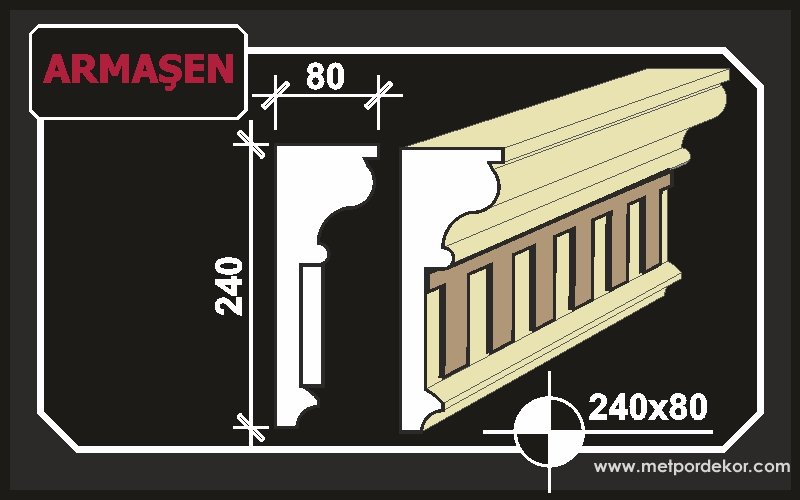 Armaşen Desenli Kat Silmesi